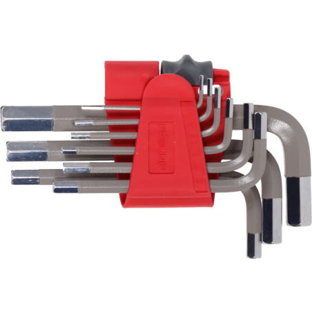 Insexnyckelsats 9 delar, 1,5-10 mm, s2, proline