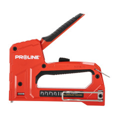 Häftapparat aluminium professionell 6-i-1, 6-15mm, proline