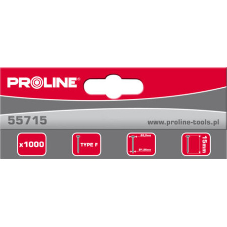 Spikar typ f, 50mm, 2.0*1,26mm, 1000 st, proline | HandlaSmidigt.se