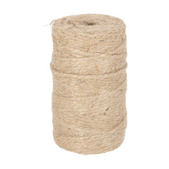 Jutegarn förpackningsrep Ø-2,5mm, ca 250g rulle, st.1