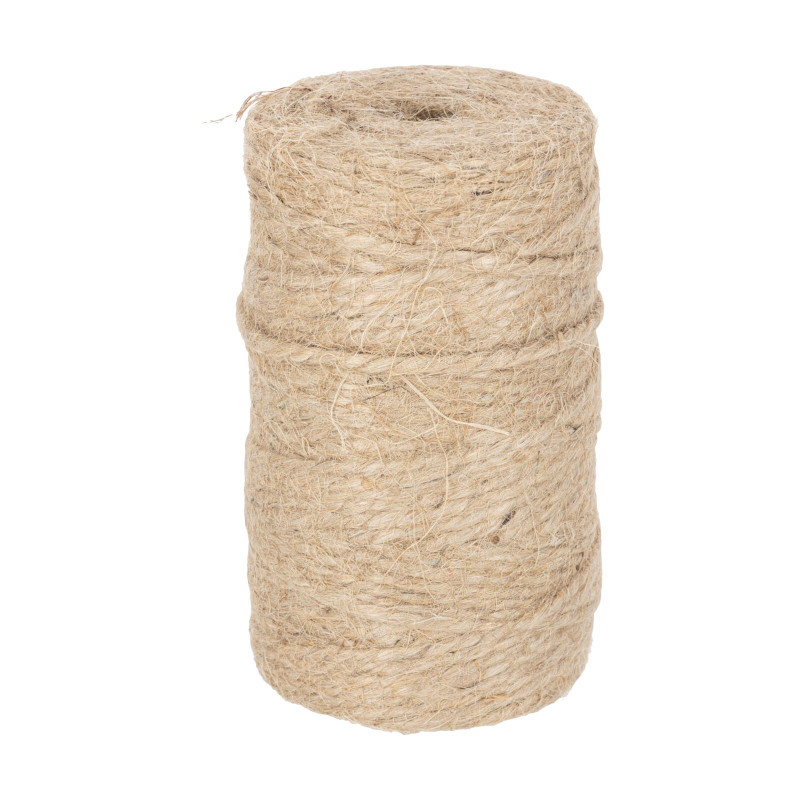Jutegarn förpackningsrep Ø-2,5mm, ca 250g rulle, st.1
