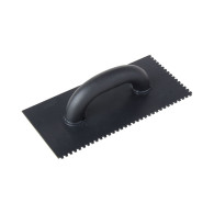 Påse av plast 270*130mm, tand 12*12mm, handtag med stängning.