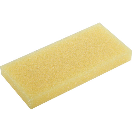 Svamp mjuk-tät 270*130mm, tjocklek 30mm, reserv till spackel.