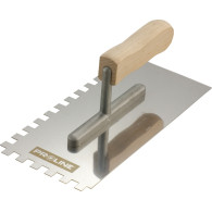 Paca rostfri. 270*130mm tand 12*12 handtag trä öppn. alu proline