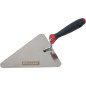Spackelkniv trekantig, rostfri, 180 st, 160 mm bred, 180 mm djup, plasthandtag Proline.