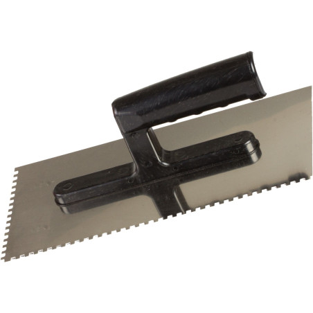 Rostfritt stål 270*130mm, tand 6*6mm, öppet handtag