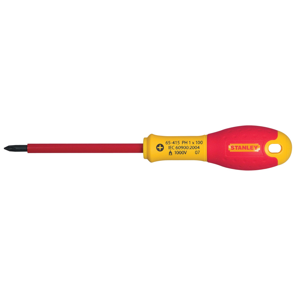 Skruvmejsel FatMax VDE PH1 x 100 mm [L]