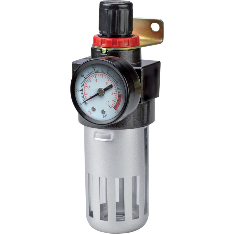 Reducer med manometer och filter 1/4', proline Reducer med manometer och filter 1/4', proline