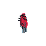 Insexnyckelsats 8 delar (1/16'-1/4') plastförvaring [e]
