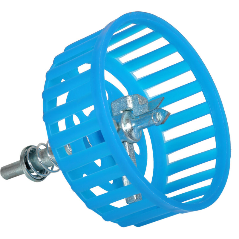 Håltagare med skydd för glasyrshål på 20 mm upp till 94 mm.