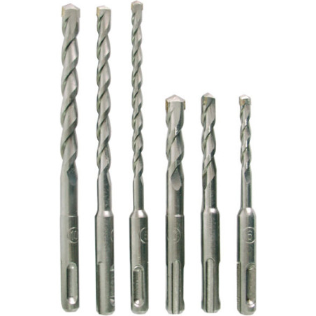 Borrsatser för betong SDS+, 6 st. 6,8,10*110mm: 6,8,10*160mm