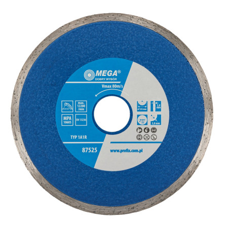 Diamantskiva full (byggm.) 125*2.0*5.0*22.2