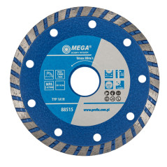 Diamantskiva turbo (byggmaterial) 115*2,2*7,0*22,2