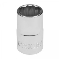 Adapter 25mm 12-kantig, fyrkant 1/2' [tum]
