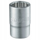 Adapter 25 mm 12-kantig, fyrkant 1/2' [med]