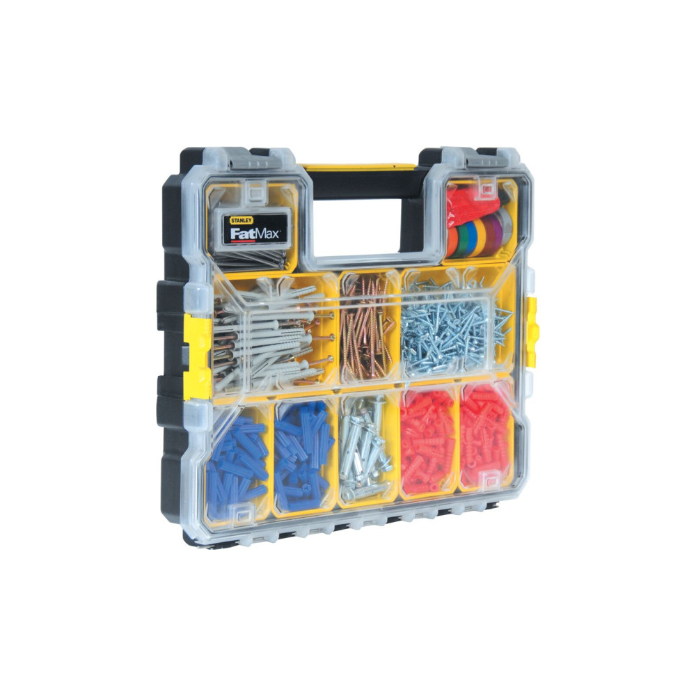 Fatmax pro organizer wysoki, wodoodporny -zatrzaski z metalu Fatmax pro organizer wysoki, wodoodporny -zatrzaski z metalu