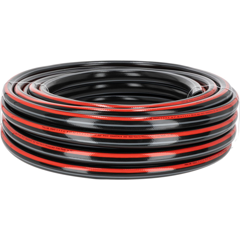 Trädgårdsslang 4-lagers 1' 30m rulle, premium, proline