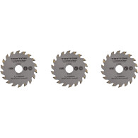 Set med skärskivor TCT 54,8x11,1mm för TPW500K kapmaskin - 3 stycken