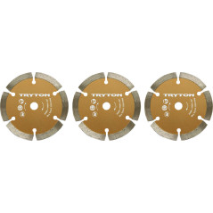 Set med diamantskivor 89x10mm för TPW600K kapmaskin - 3 stycken