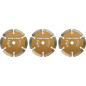 Set med diamantskivor 89x10mm för TPW600K kapmaskin - 3 stycken