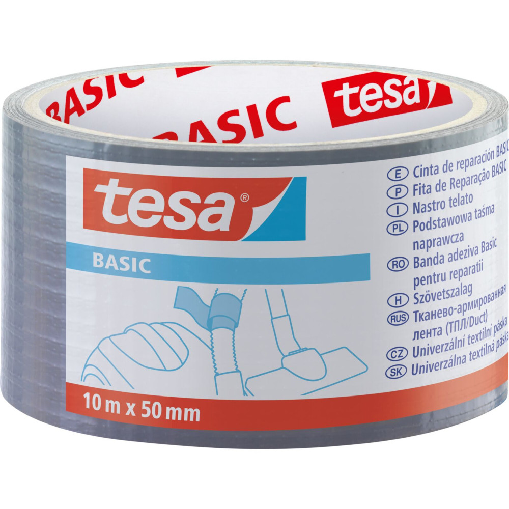 Taśma naprawcza basic 10m:50mm Taśma naprawcza basic 10m:50mm