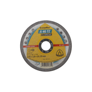 Tarcza do cięcia-st.kw.a46tzspec.125*1,6*22 pł.szt.1(45453a)