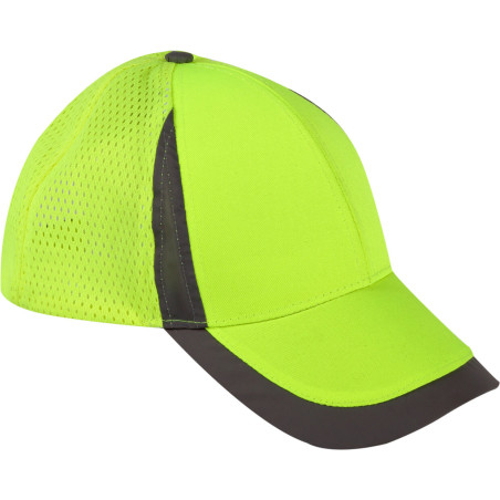 Kepsar med galler och skärm gula l101050s, 12 st, CE, Lahti