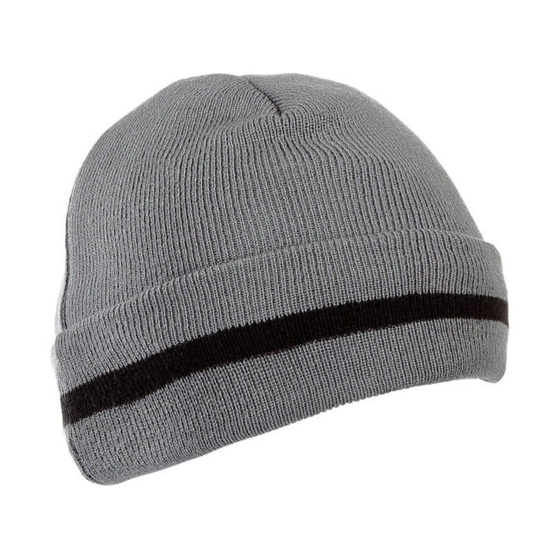 Mössor av akryl. med foder. grå lpco1su, 12 st, ce, Lahti