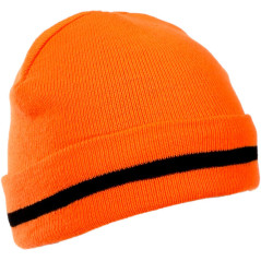 Mössor av akryl. med foder. apelsin. lpco1pu, 12st, ce, Lahti