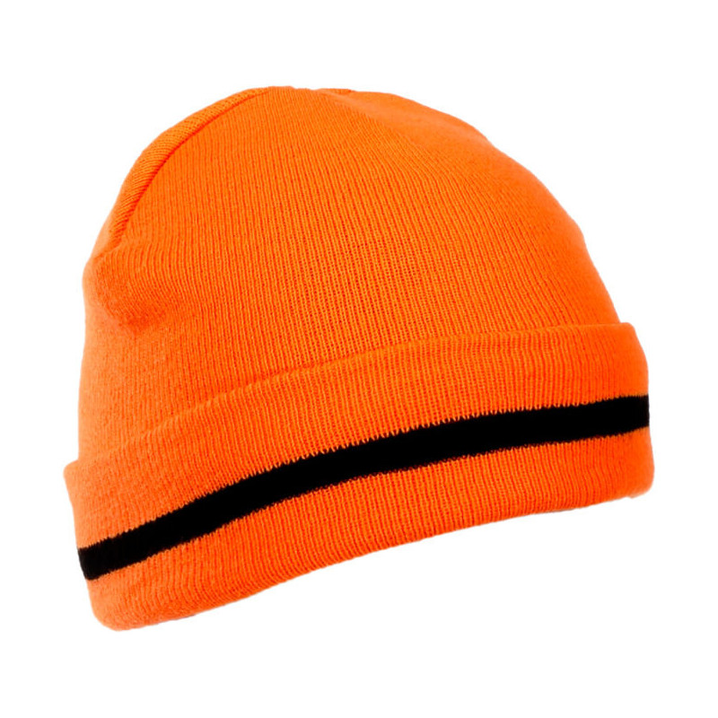 Mössor av akryl. med foder. apelsin. lpco1pu, 12st, ce, Lahti