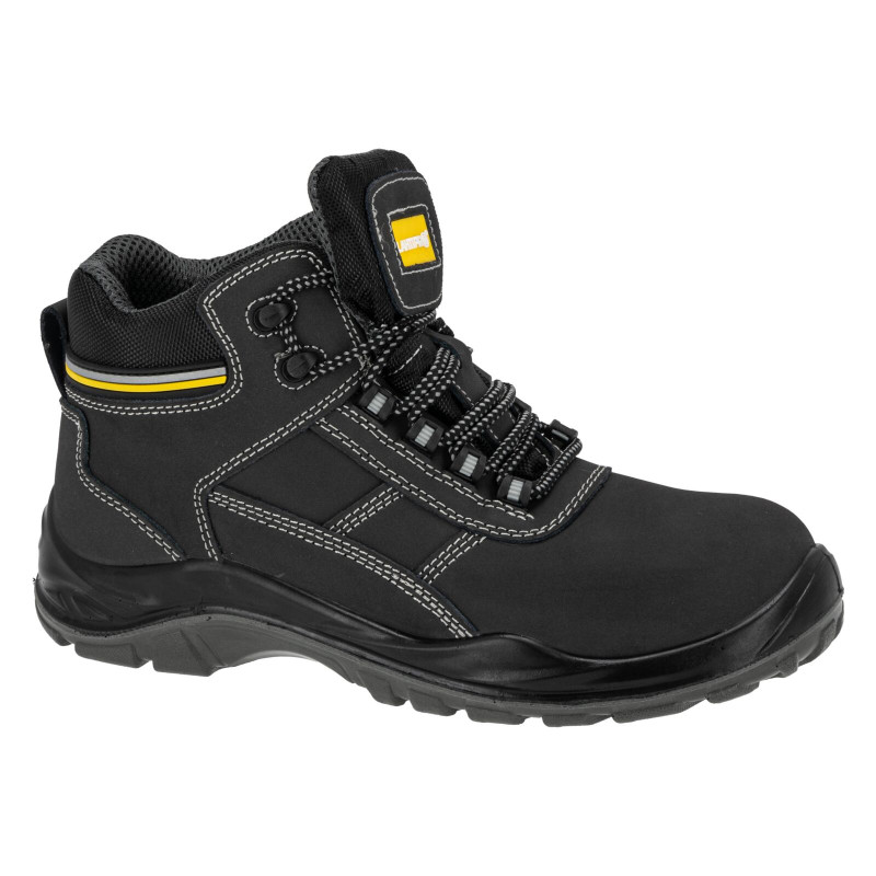 Svart-gula mockastövlar, S3 SRC, '47', CE, Lahti