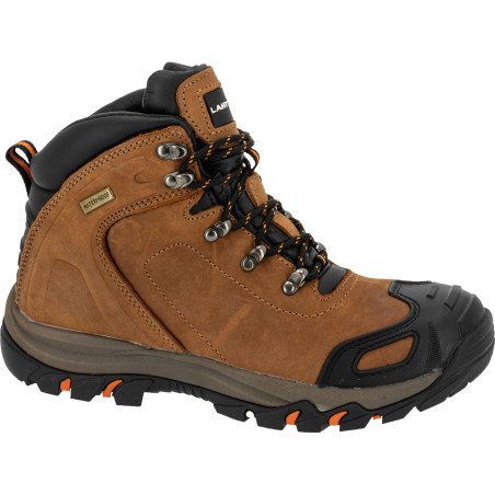 Stövlar utan tåhätta 'crazy horse' brun, oljebeständig sula, '43', CE, Lahti