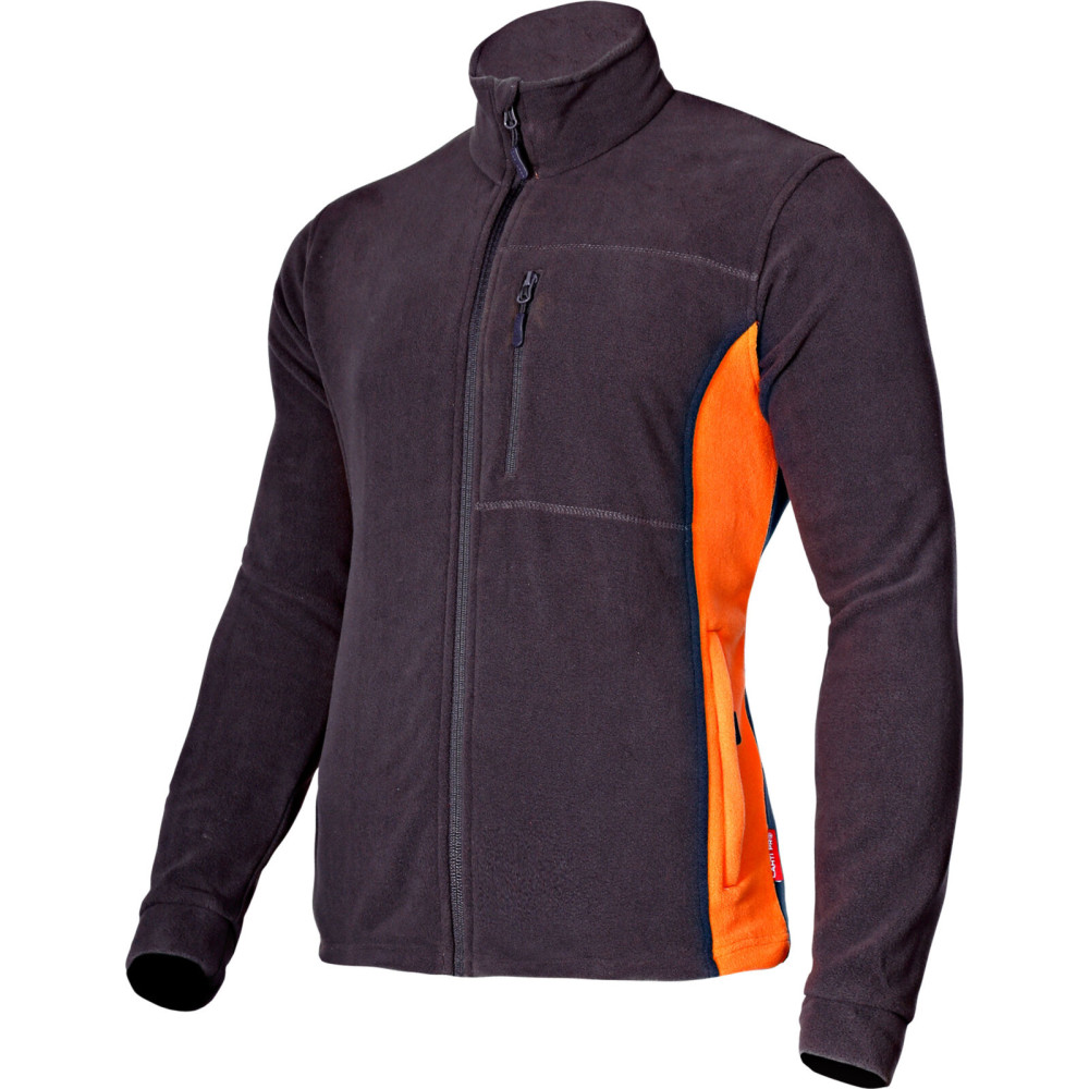 Bluza polar. grafitowo-pomarańczowa, '3xl', ce, lahti Bluza polar. grafitowo-pomarańczowa, '3xl', ce, lahti