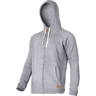 Hoodie med dragkedja grå, '2xl', ce, lahti