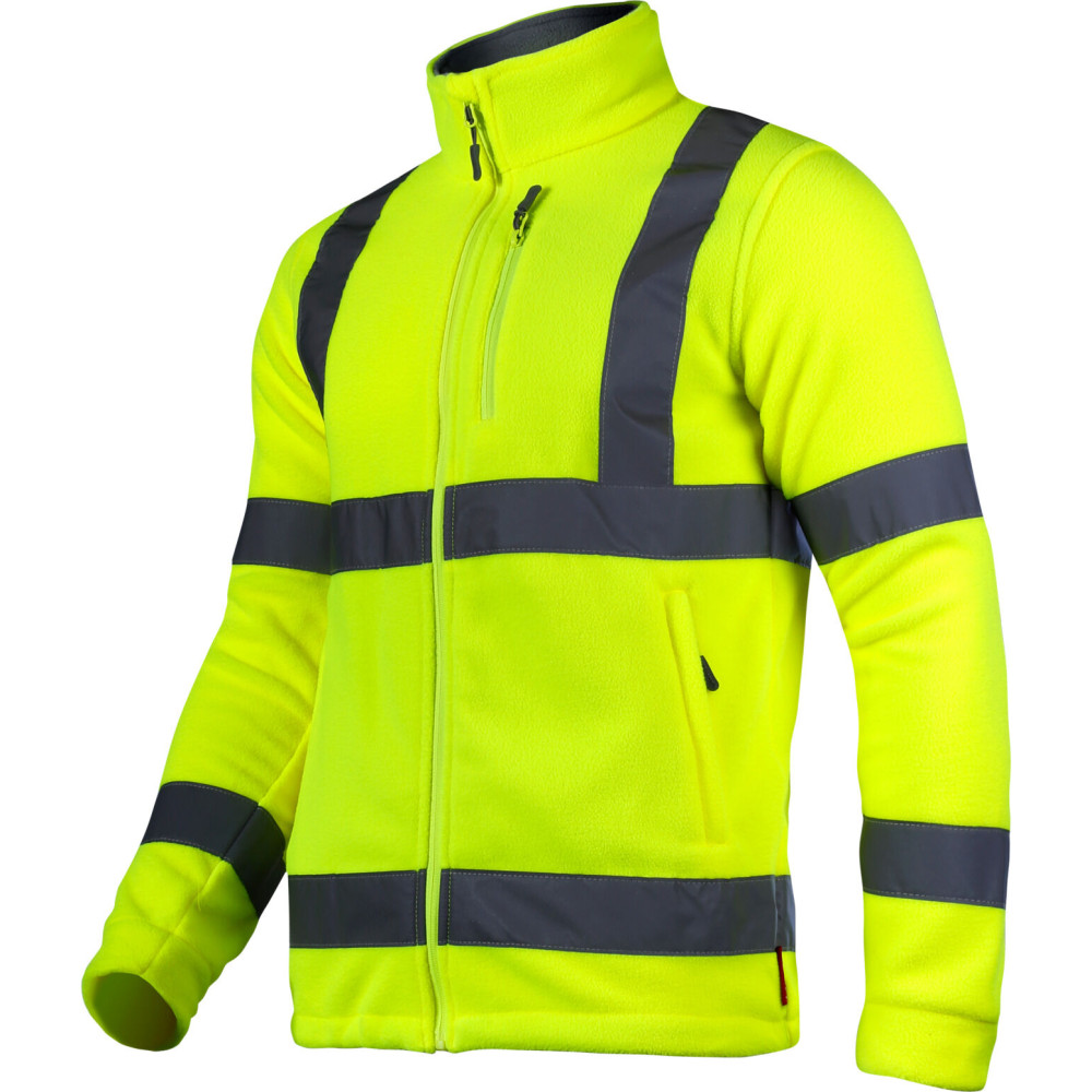Tröja i fleece. varningsgul, 'xl', ce, lahti Tröja i fleece. varningsgul, 'xl', ce, lahti