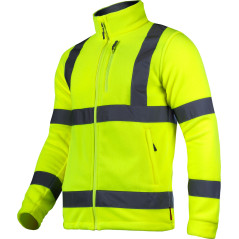 Tröja i fleece. varningsgul, '3xl', ce, lahti