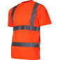 T-shirt varning, orange, '2xl', CE, Lahti