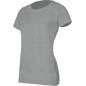 T-shirt dam, 180 g/m2, grå, 'l', ce, Lahti