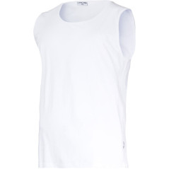 Ärmelloses T-Shirt 160g/m2, weiß, '3xl', CE, Lahti