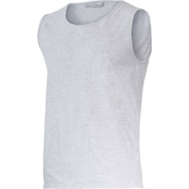 Ärmelloses T-Shirt 160g/m2, grau, 'L', CE, Lahti