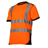 T-shirt varningsskjorta, svart, '2xl', ce, Lahti