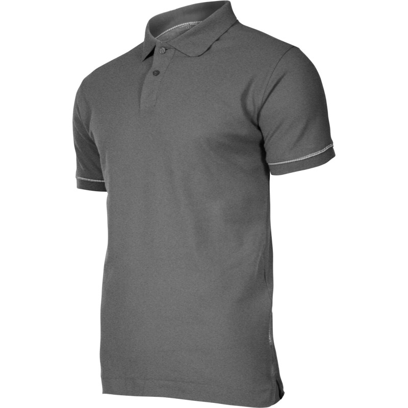 Polo t-shirt, 220g/m2, grå, 's', ce, Lahti