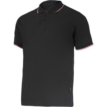 Polo t-shirt 190g/m2, svart, '2xl', ce, Lahti