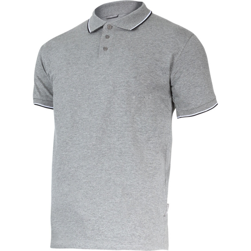 Polo t-shirt 190g/m2, grå, 'l', ce, Lahti
