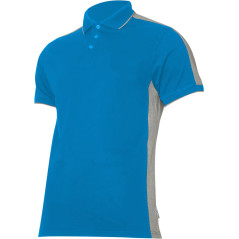 Polo tröja 190g/m2, blå-grå, 'xl', CE, Lahti