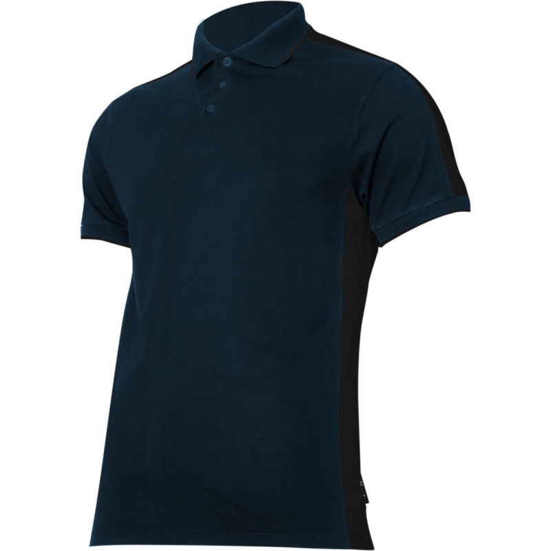 Polo tröja 190g/m2, marinblå-svart, 's', CE, Lahti