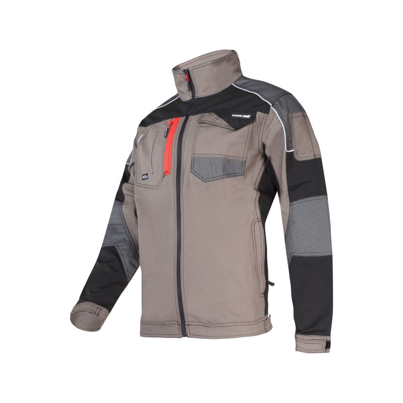 Tröja i khaki-svart. med infällning. med stretch, 'xl', löst, bekväm