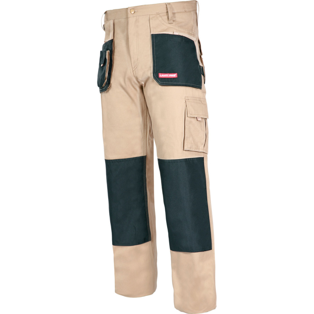 Byxor i beige, 100% bomull, 'l (52)', ce, lahti