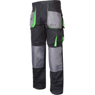 Spodnie czar.-ziel. 100% bawełna, '3xl (60)', ce, lahti