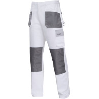 Spodnie biało-szare 100% bawełna, 'xl (56)', ce, lahti
